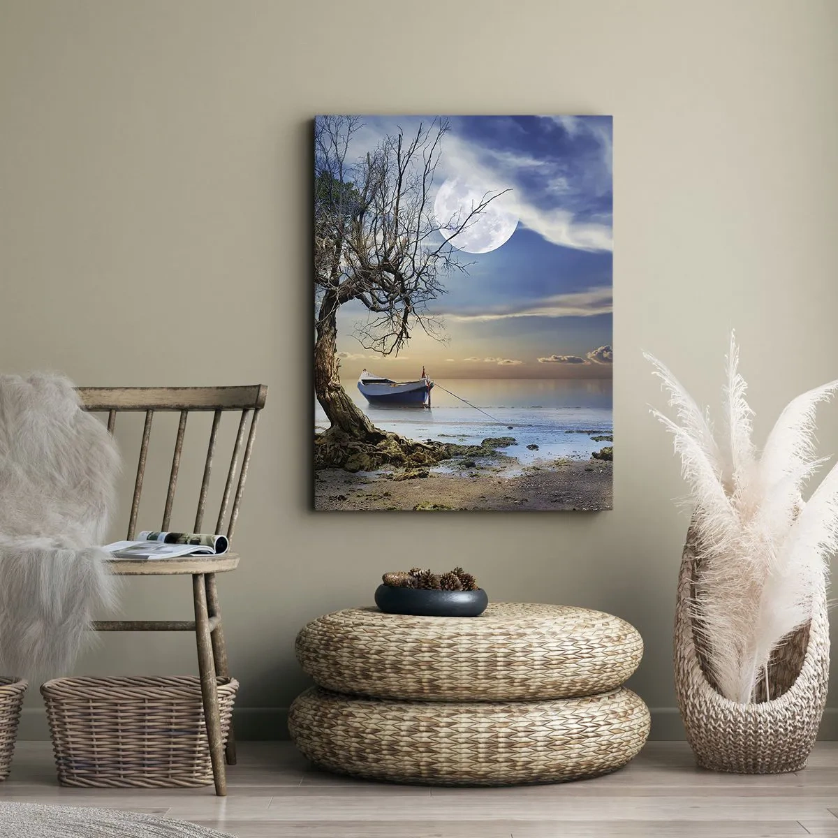 Obraz na plátně - Je to konec nebo začátek? - 70x100 cm
