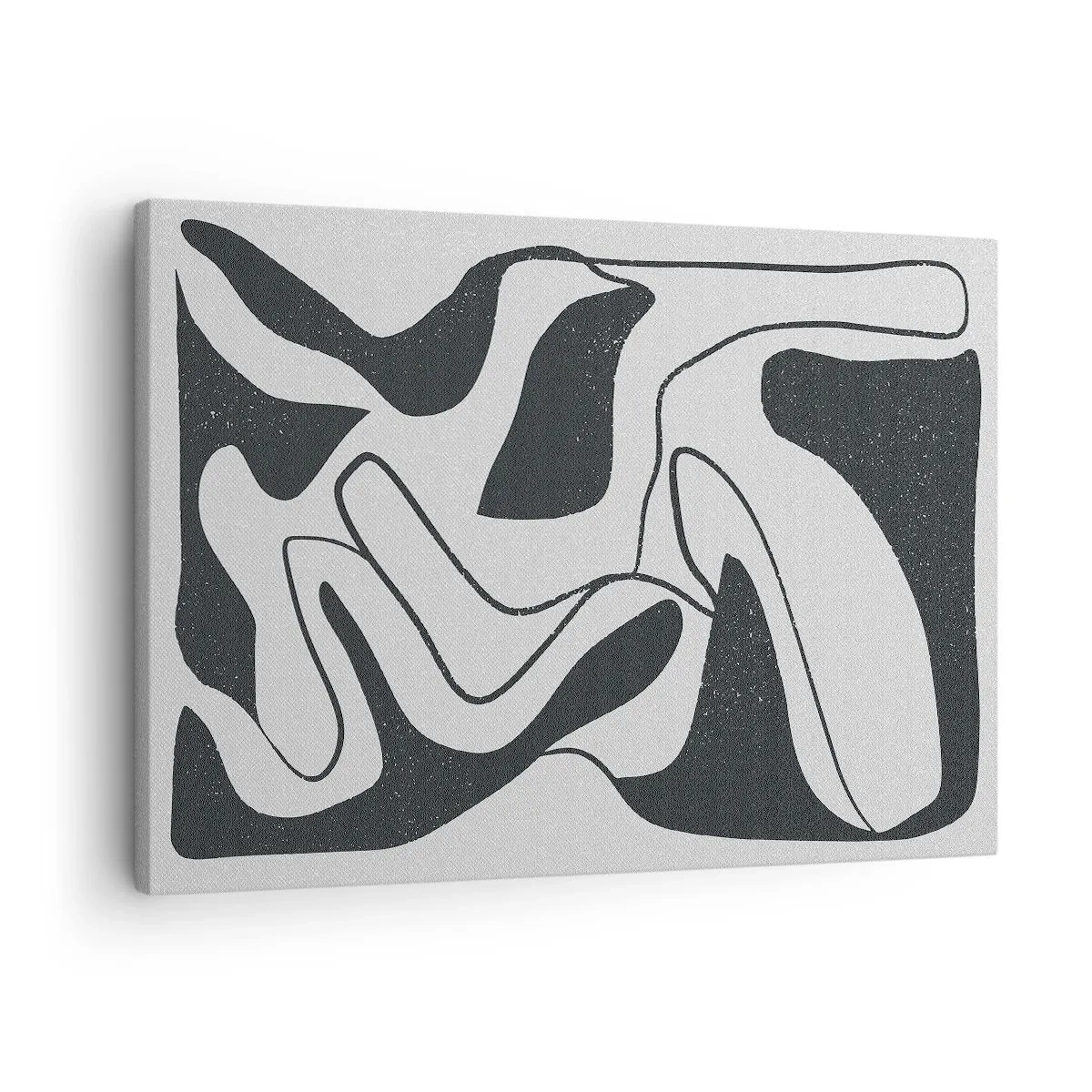 Obraz na plátně - Abstraktní hra v labyrintu - 70x50 cm