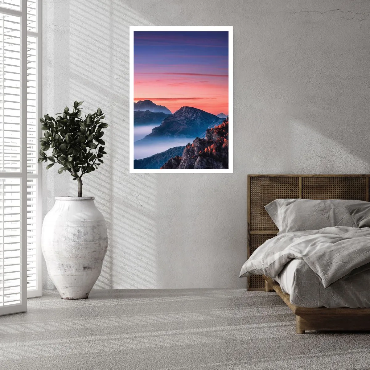 Plakát - Nad údolími - 70x100 cm