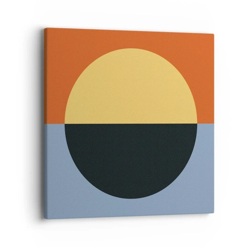 Obraz na plátně - Kompozice tepla a chladu - 40x40 cm