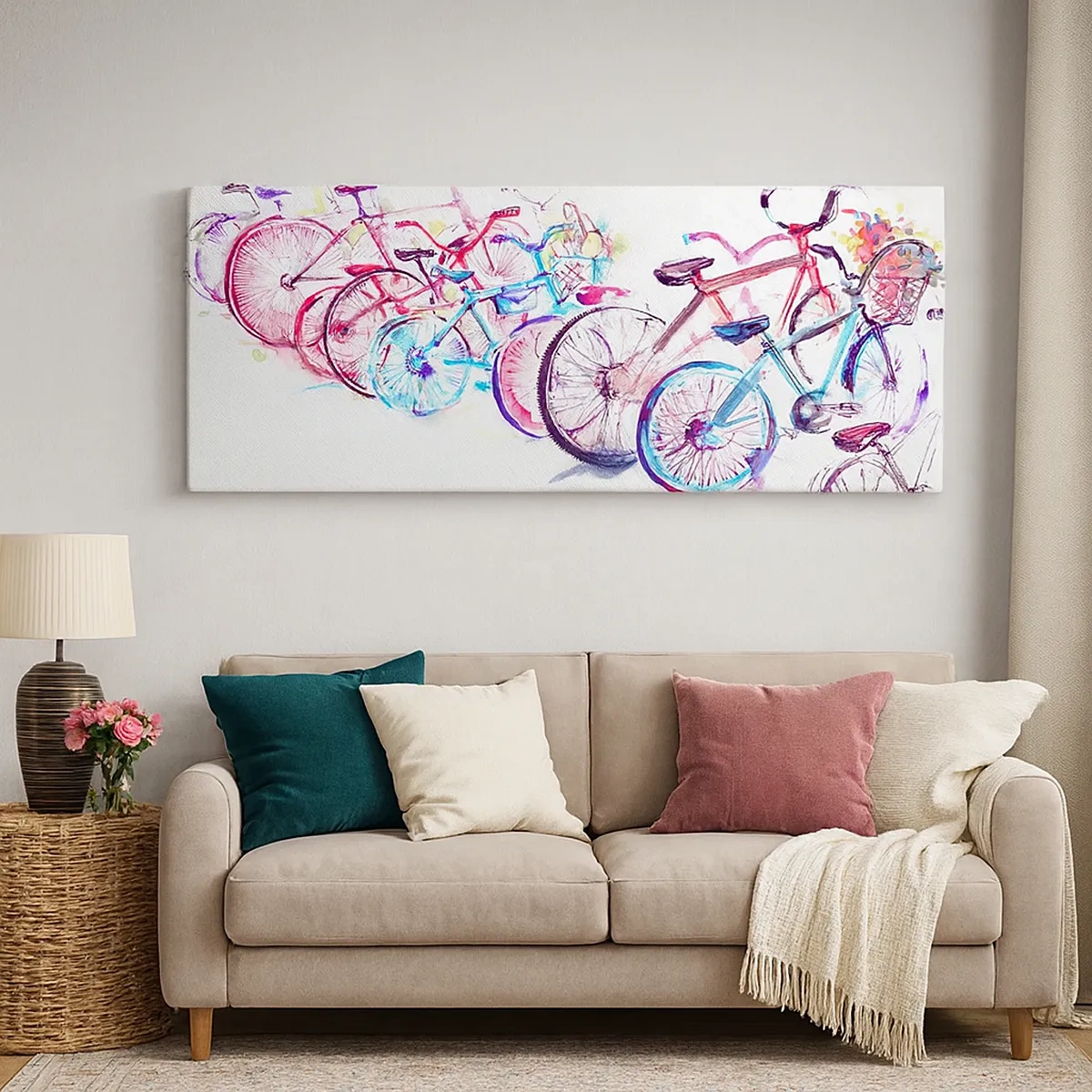 Obraz na plátně - Sjezd Antimoto klubu - 30x30 cm