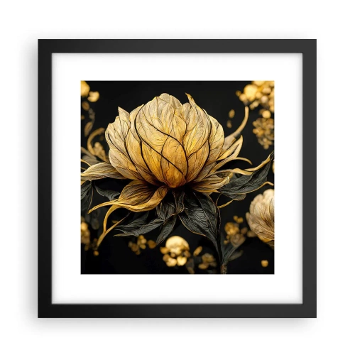 Plakát v černém rámu - Jemná křehkost - 30x30 cm