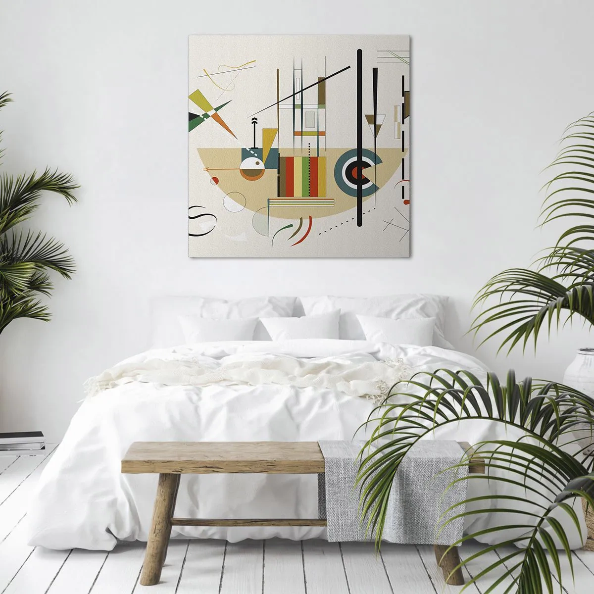 Obraz na plátně - A svět se směje - 70x70 cm