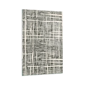 Obraz na skle - Tkaná kompozice - 70x100 cm