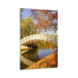 Obraz na skle - Na bílém můstku vzdechů - 80x120 cm