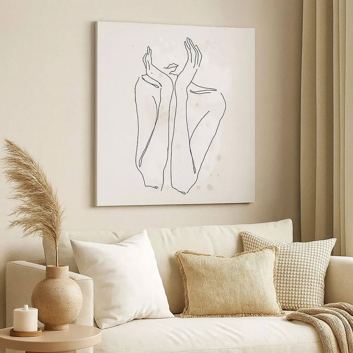 Obraz na plátně - Zasněný okamžik - 30x30 cm