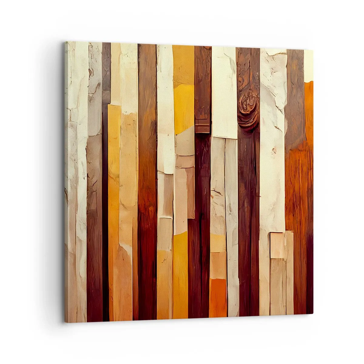 Obraz na plátně - Hymna lesních stromů - 60x60 cm