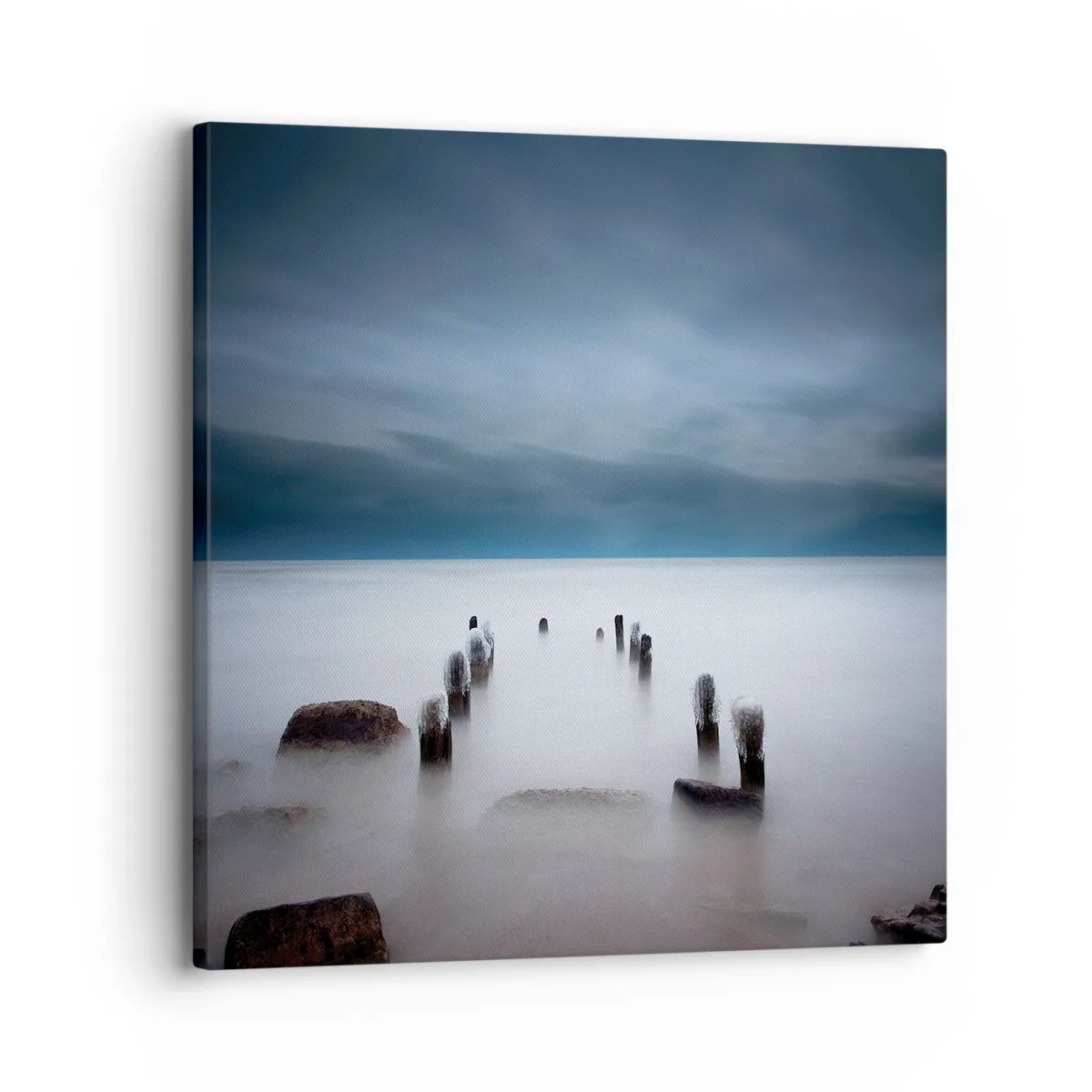 Obraz na plátně - Zamyšlené jezero - 30x30 cm