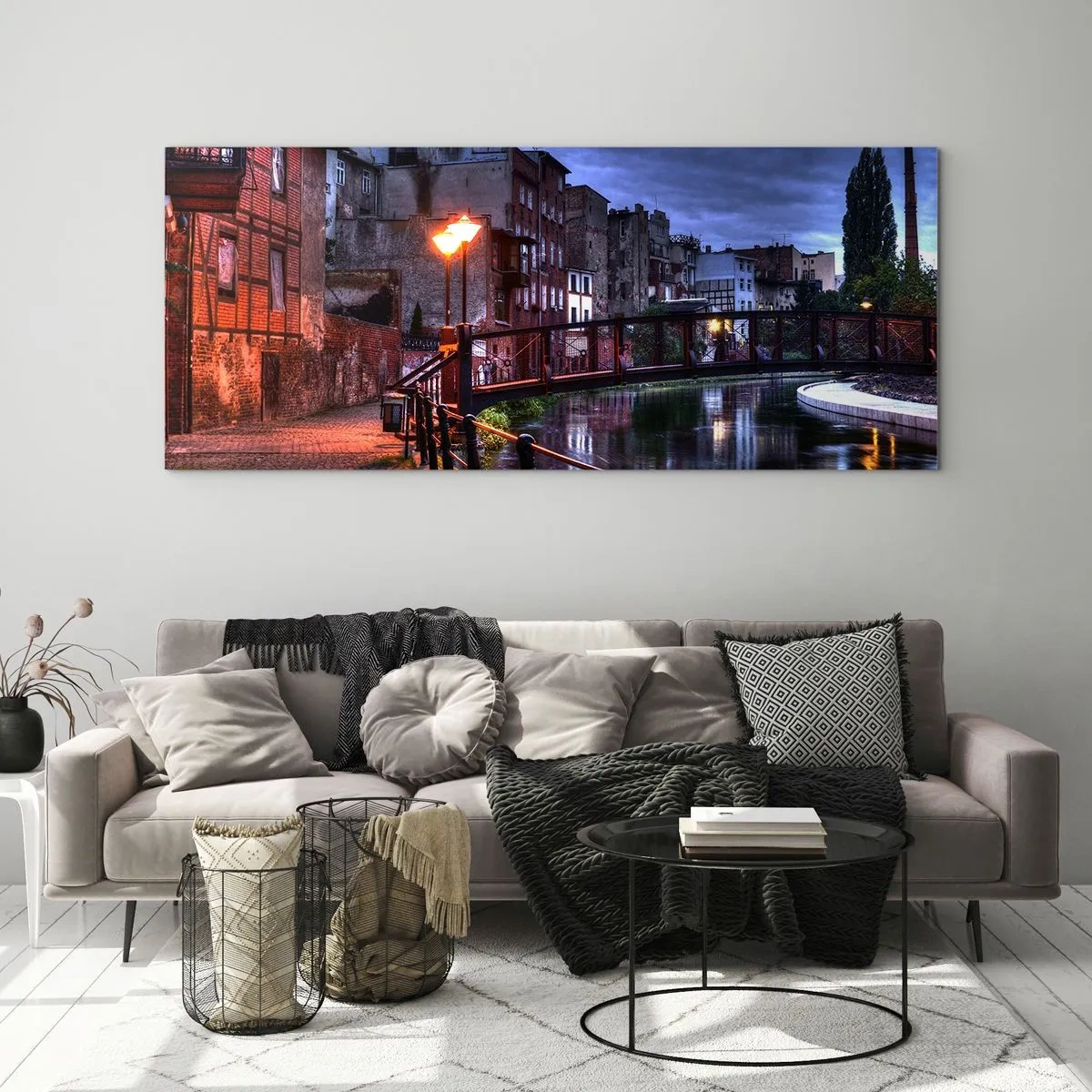 Obraz na skle - Takovou Bydhošť jsi neznal - 100x40 cm