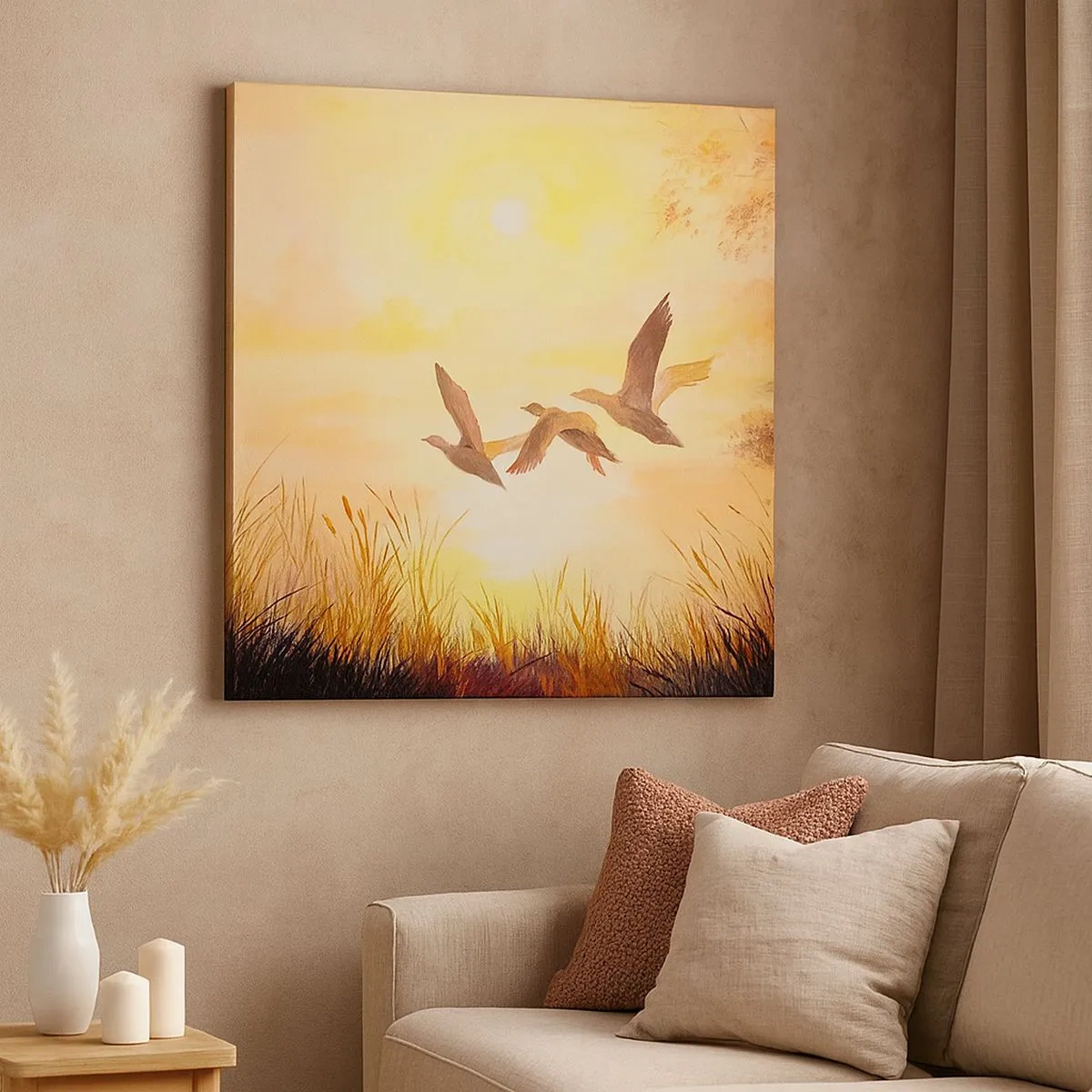 Obraz na plátně - Začátek daleké cesty - 30x30 cm