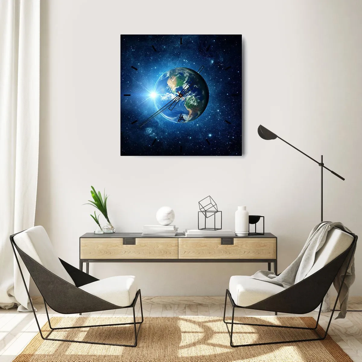 Nástěnné hodiny - Jsme v nebi - 30x30 cm