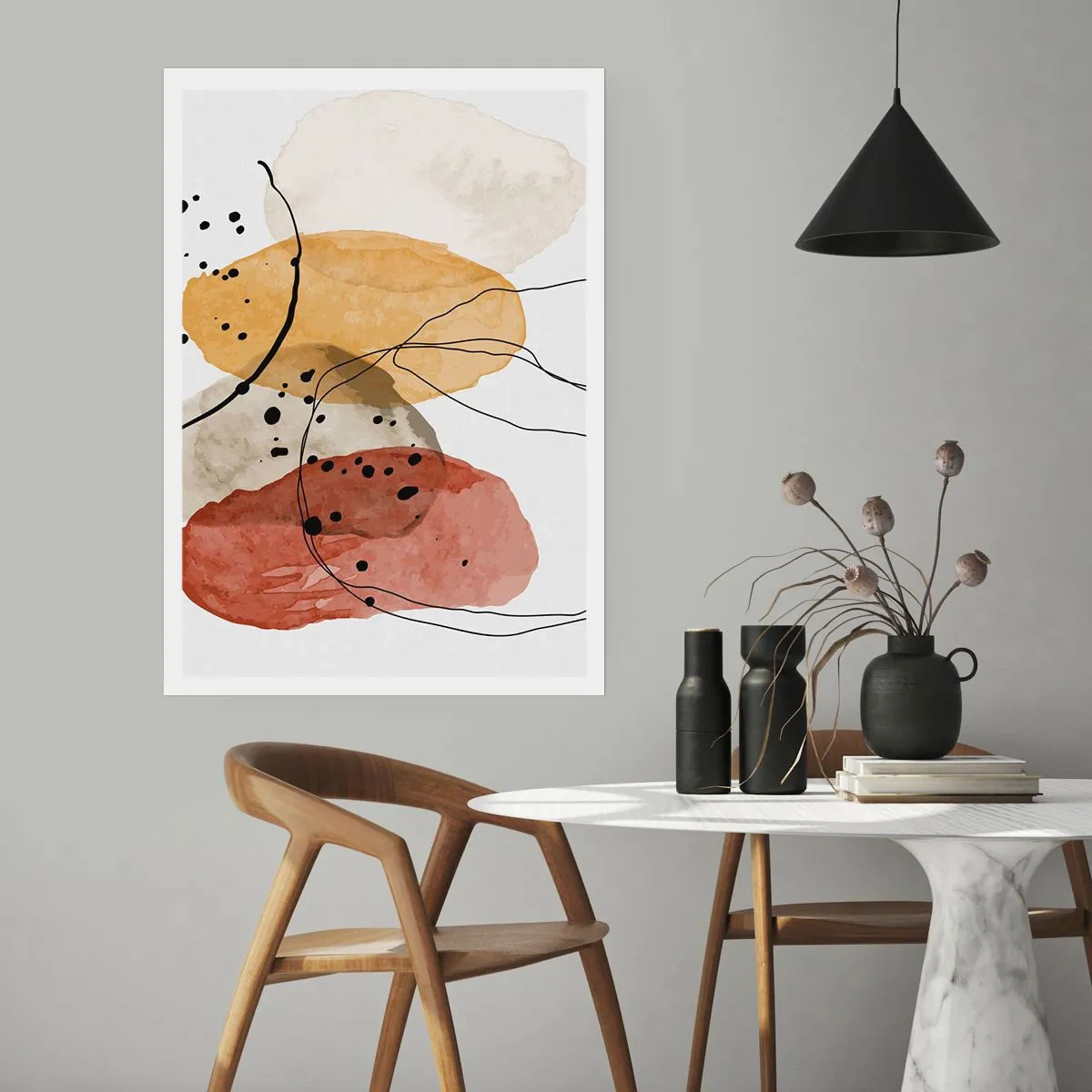 Plakát - Jako lehký, průzračný vzduch - 40x50 cm