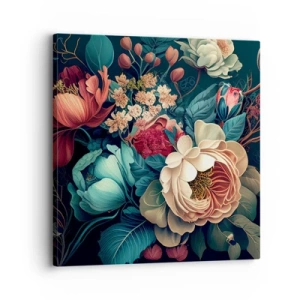 Obraz na plátně - Půvab 19. století - 30x30 cm