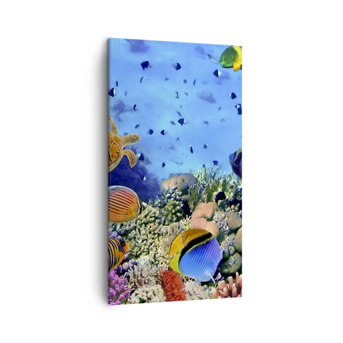 Obraz na plátně - Co víme o životě… - 45x80 cm