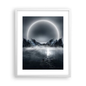 Plakát v bílém rámu - Finále příběhu - 40x50 cm