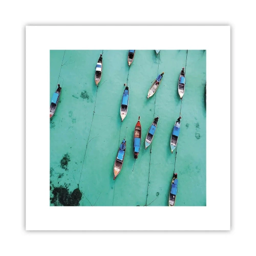 Plakát - V radostném očekávání - 30x30 cm