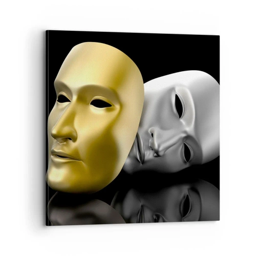 Obraz na plátně - Život je divadlo - 70x70 cm