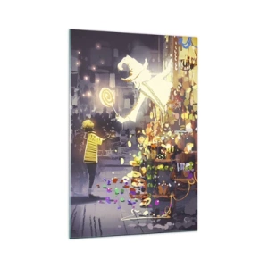 Obraz na skle - Kouzla existují - 70x100 cm