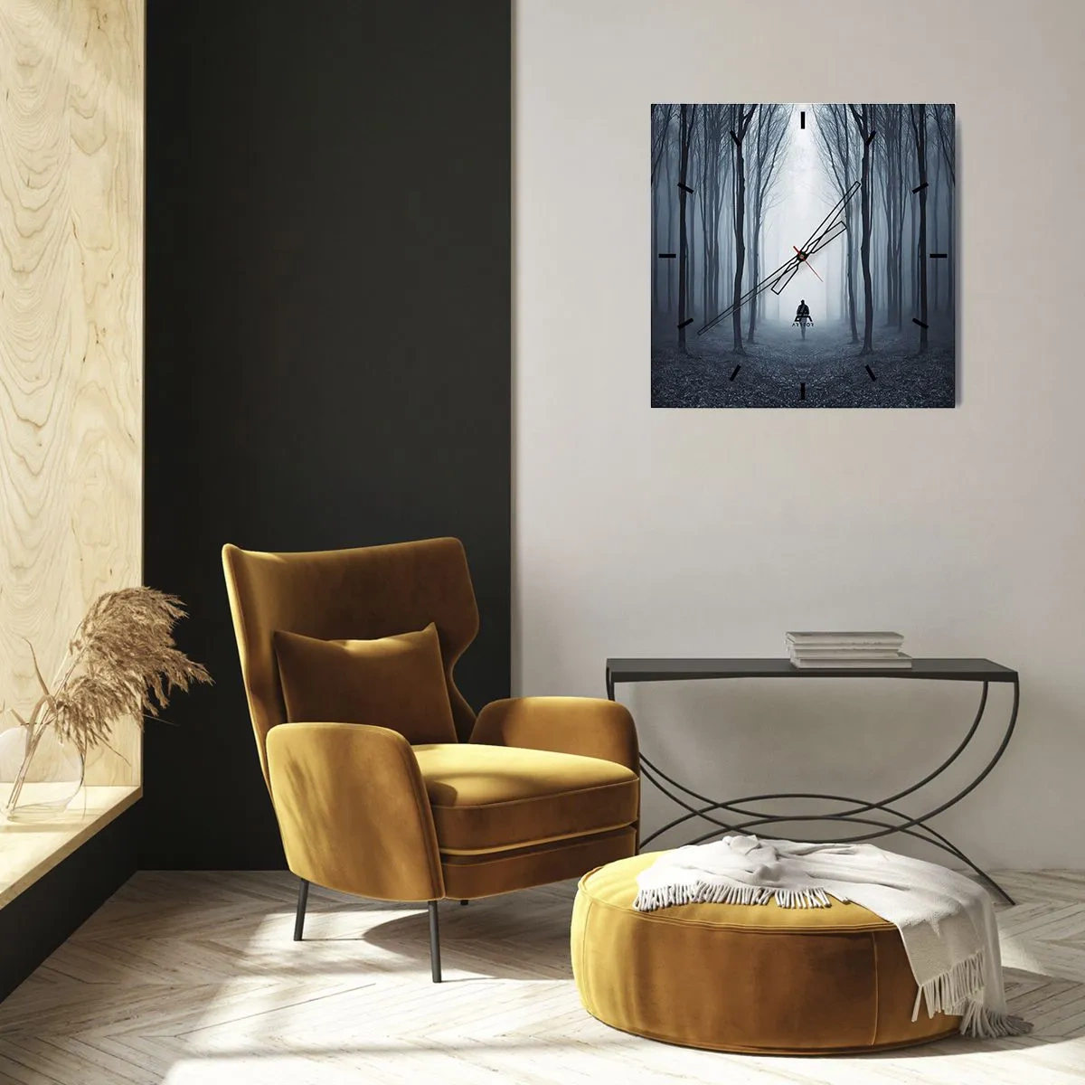 Nástěnné hodiny - A všechno jednoduché a jasné - 30x30 cm