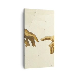 Obraz na plátně - Božská geometrie - 45x80 cm