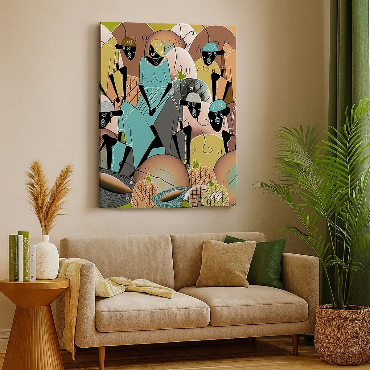 Obraz na plátně - Blíží se velký svátek - 50x70 cm