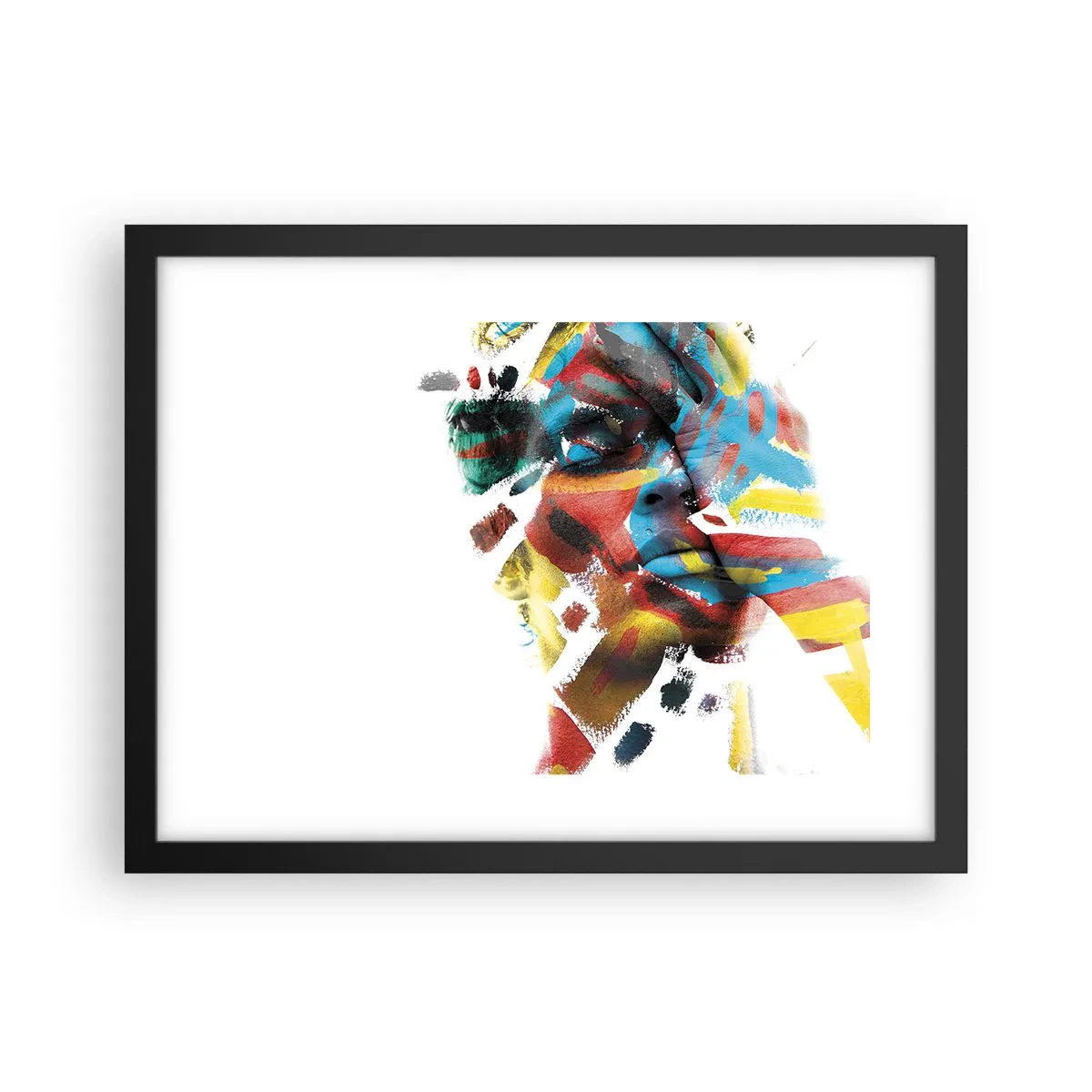 Plakát v černém rámu - Pestrá osobnost - 40x30 cm
