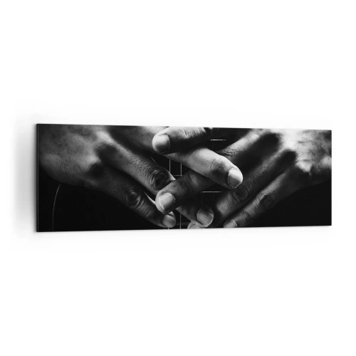 Obraz na plátně - Umělcova modlitba - 160x50 cm