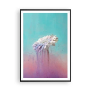 Plakát v černém rámu - Záhrobí květin - 70x100 cm