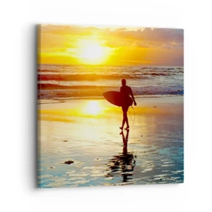 Obraz na plátně - Návrat bojovníka - 30x30 cm