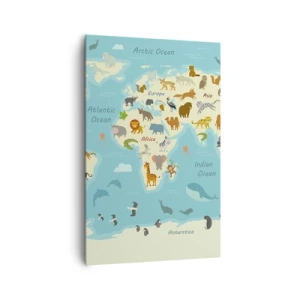 Obraz na plátně - Dobří sousedé - 80x120 cm