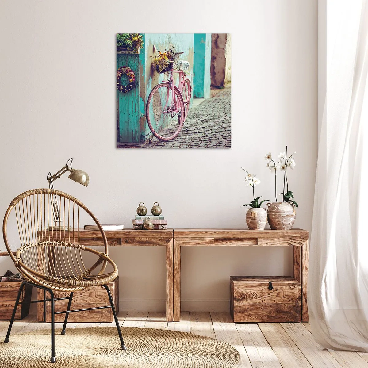 Obraz na plátně - Hned se vrátím - 50x50 cm