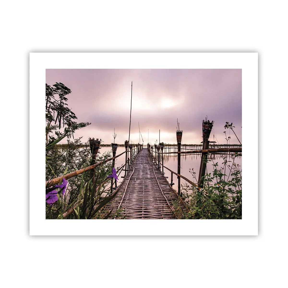 Plakát - Klid a pohoda Asie - 50x40 cm