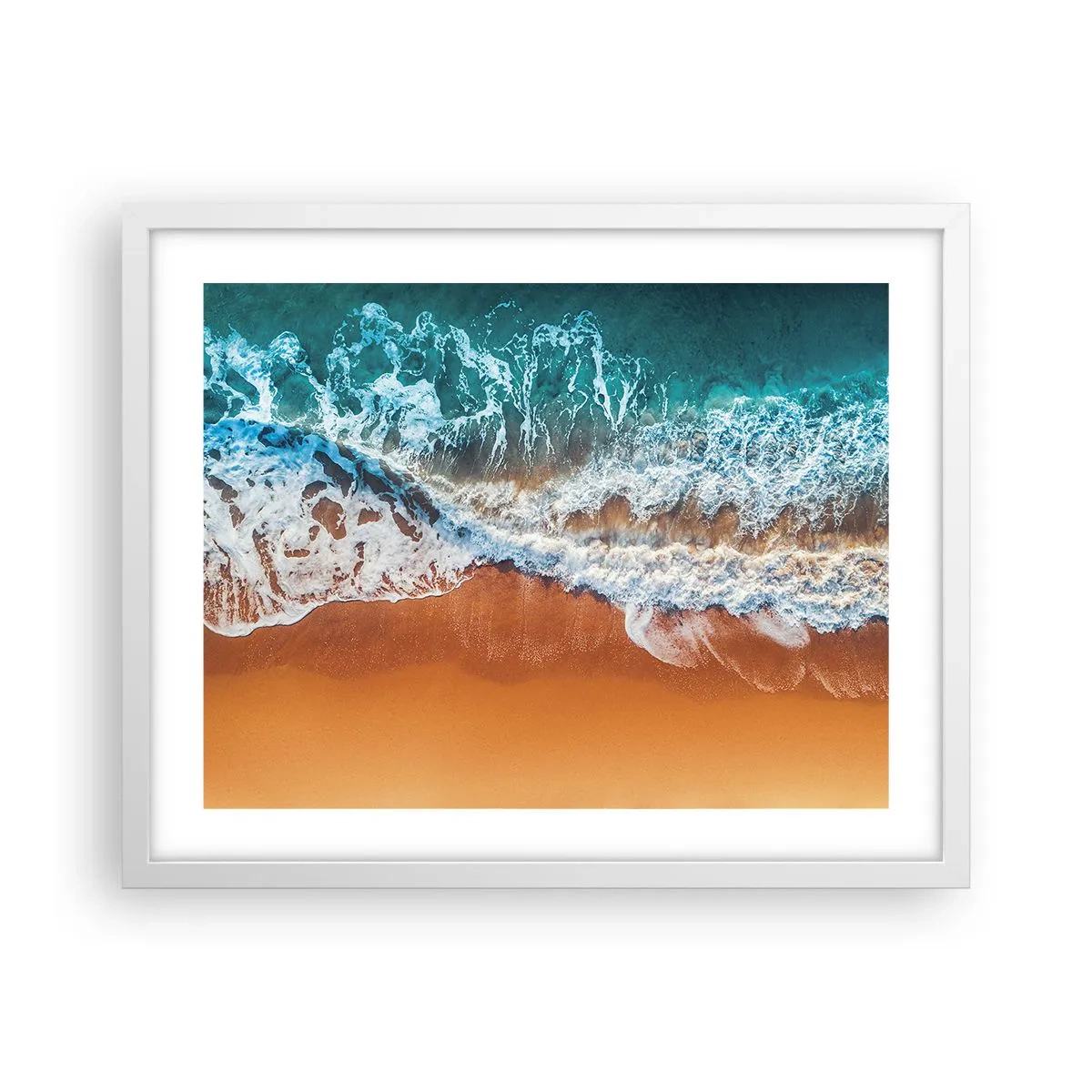 Plakát v bílém rámu - Vždy pár - 50x40 cm