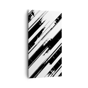 Obraz na plátně - Intenzivní a dynamická kompozice - 55x100 cm