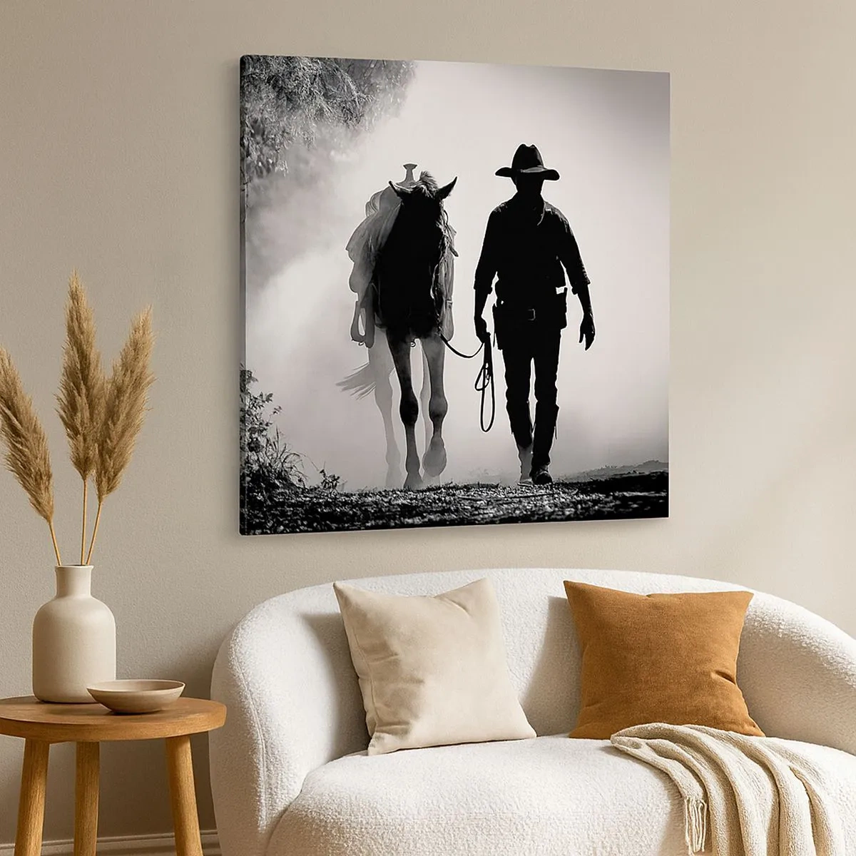 Obraz na plátně - Texaské ráno - 30x30 cm