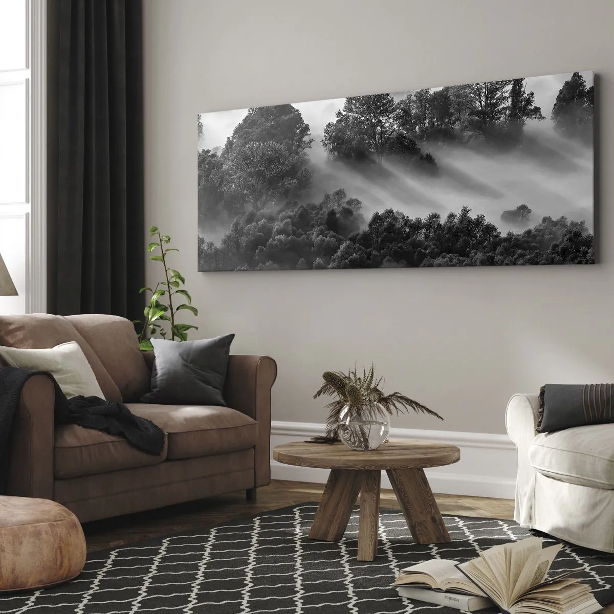 Obraz na plátně - Probouzení ze spánku - 100x40 cm