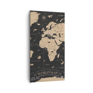 Obraz na plátně - Hranice mého světa - 65x120 cm