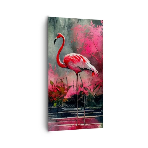 Obraz na plátně - Hodiny přírodního kouzla - 65x120 cm