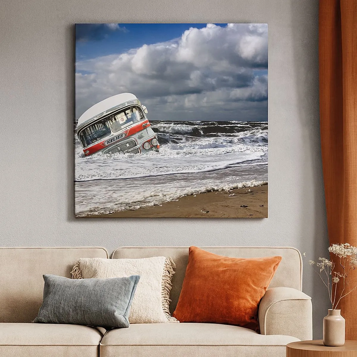 Obraz na plátně - A čemu se divíš? - 30x30 cm