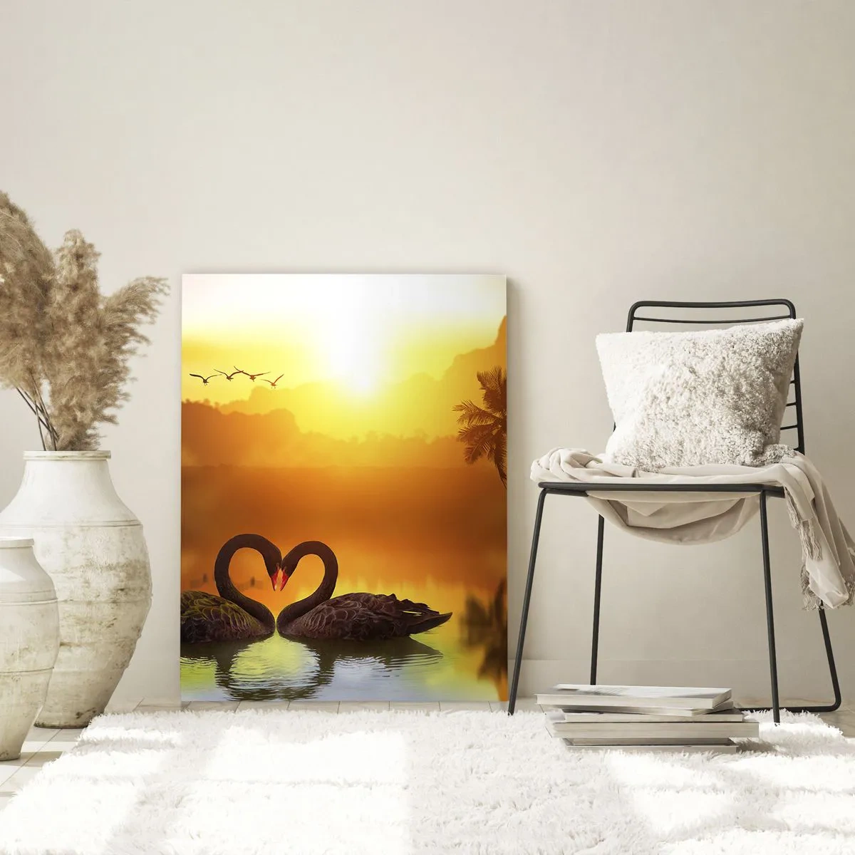 Obraz na skle - Všechno do páru - 50x70 cm
