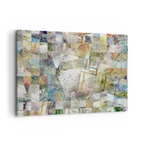 Obraz na plátně - Geometrické přeskupení - 120x80 cm