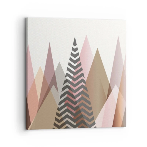 Obraz na plátně - Pyramidální pohled - 70x70 cm