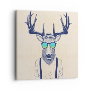 Obraz na plátně - A koho jsi čekal? - 40x40 cm