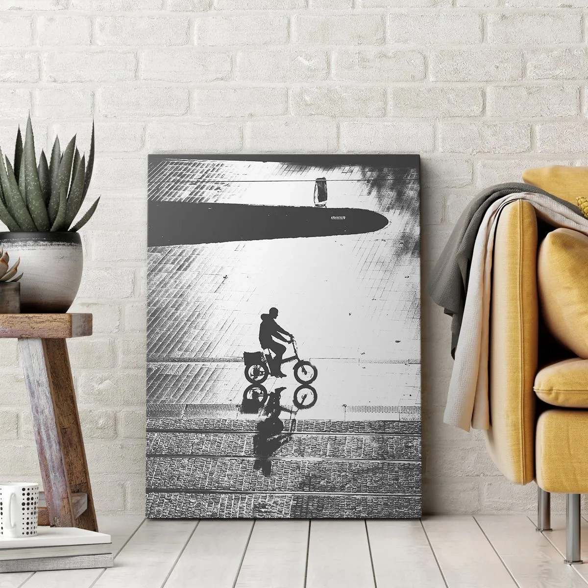 Obraz na plátně - Dopředu, přes město - 45x80 cm