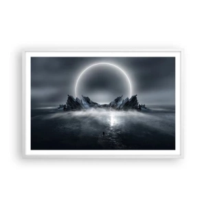 Plakát v bílém rámu - Finále příběhu - 91x61 cm