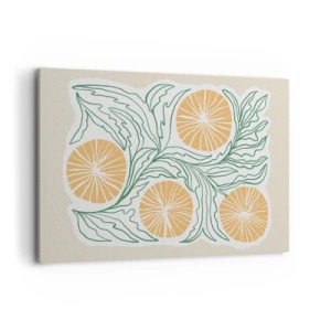 Obraz na plátně - Etnický s abstraktním nádechem - 120x80 cm