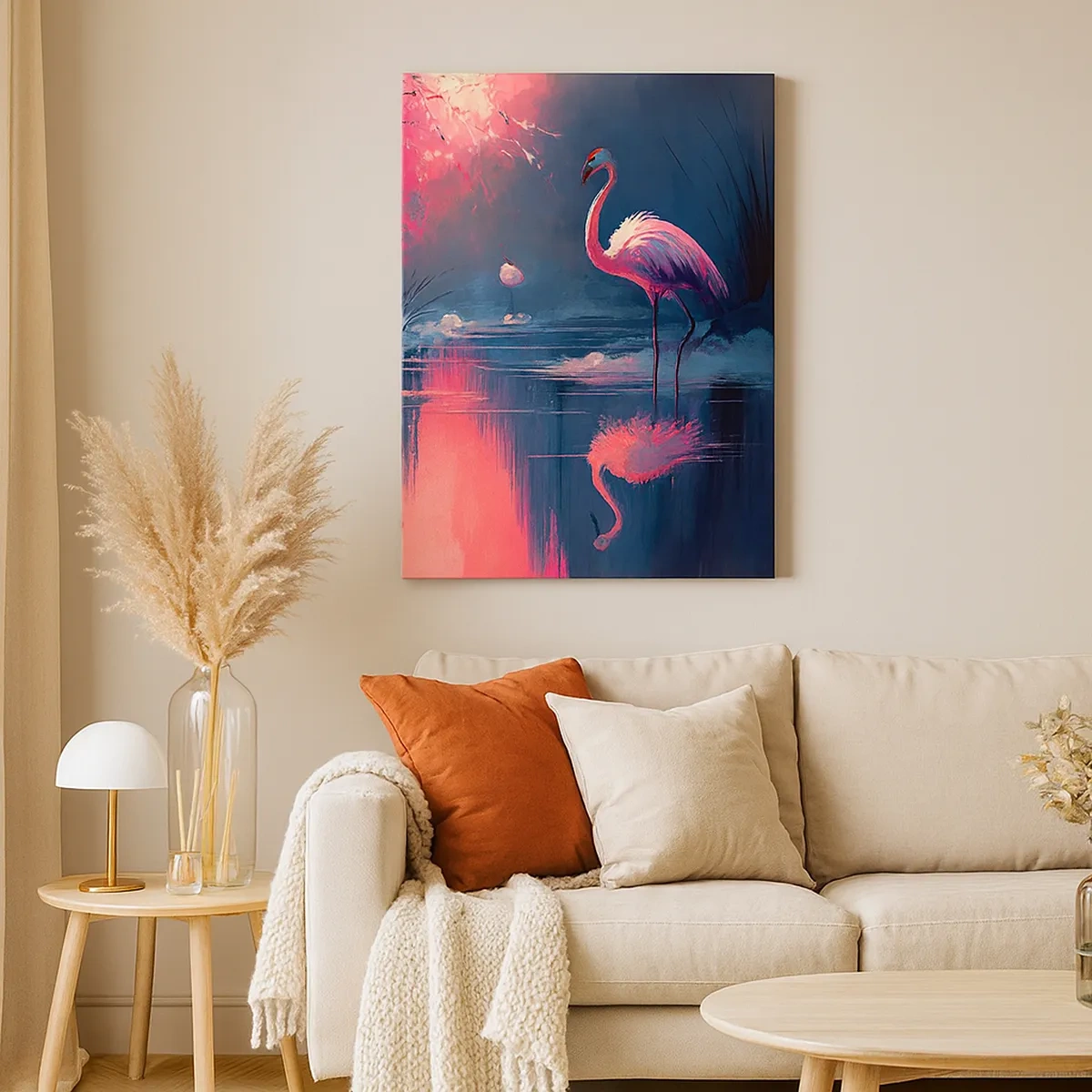 Obraz na plátně - Ptačí útočiště - 50x70 cm