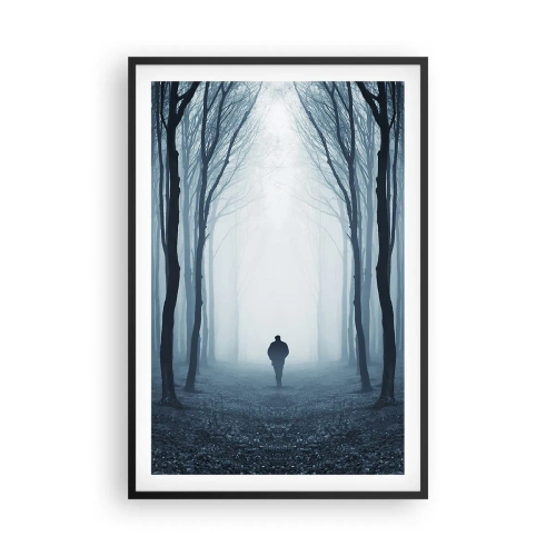 Plakát v černém rámu - A všechno jednoduché a jasné - 61x91 cm