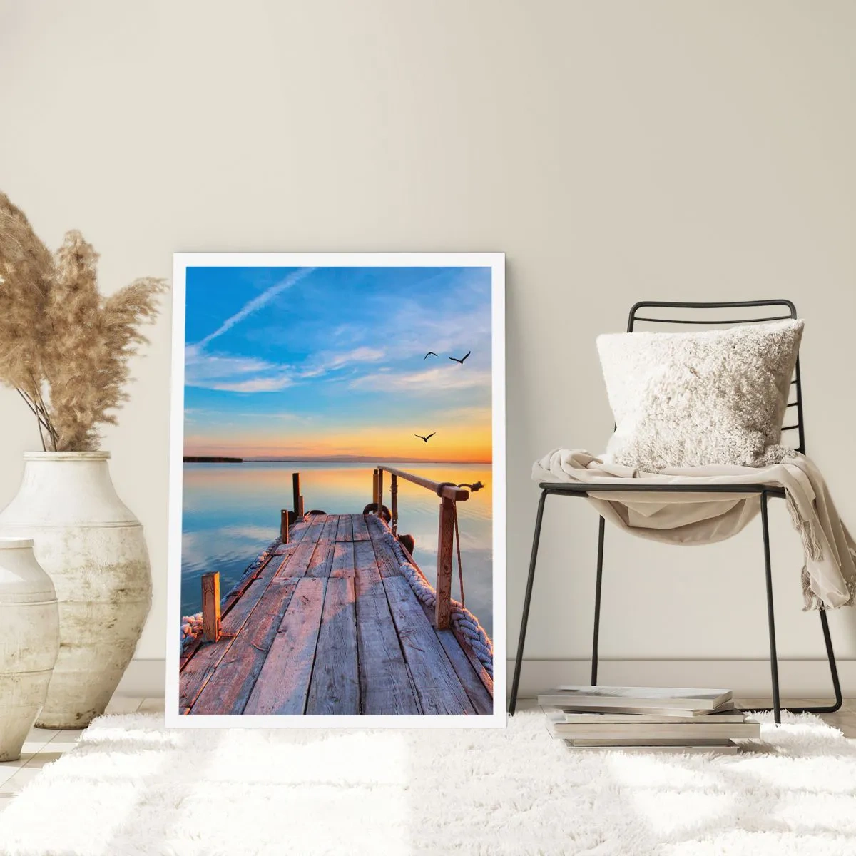 Plakát - Jít před sebe směrem ke slunci - 70x100 cm