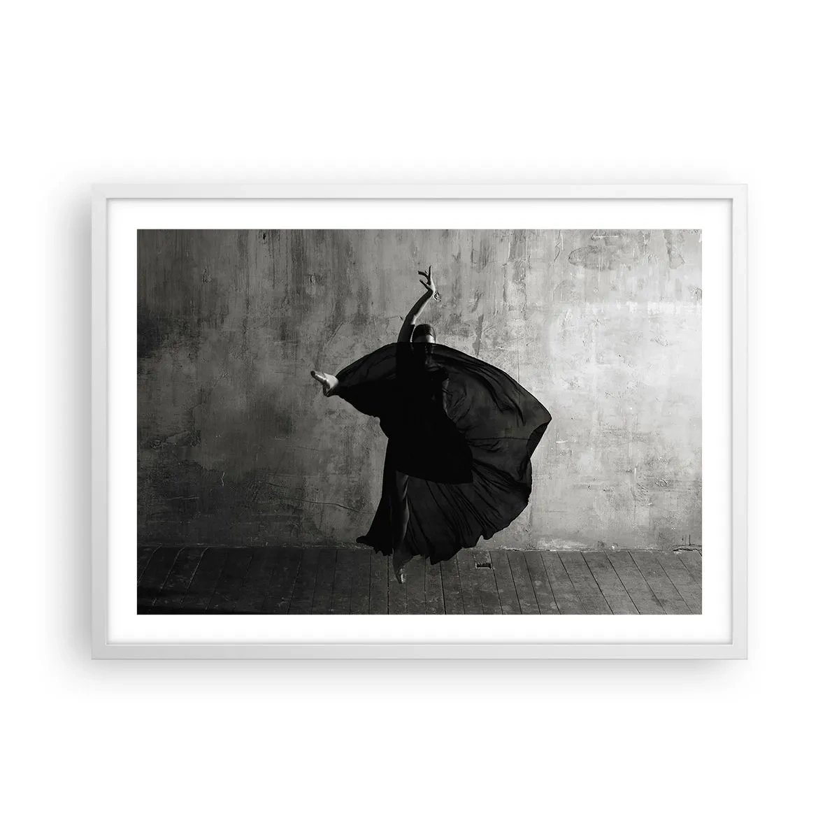 Plakát v bílém rámu - Plné vášně - 70x50 cm